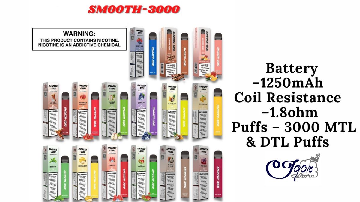 SMOOTH 3000 PUFFS DISPOSABLE