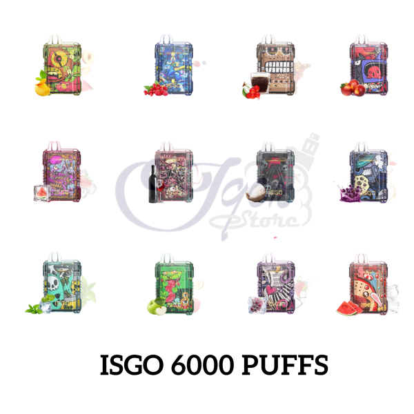 ISGO 6000 puffs disposable vape