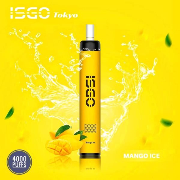 Best ISGO Tokyo 4000 Puffs Disposable Vape in Dubai UAE