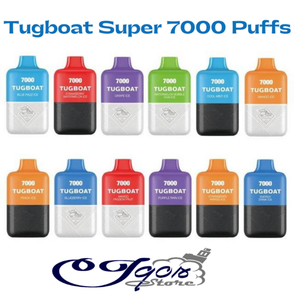 Tugboat Super 7000 Puffs Disposable Vape