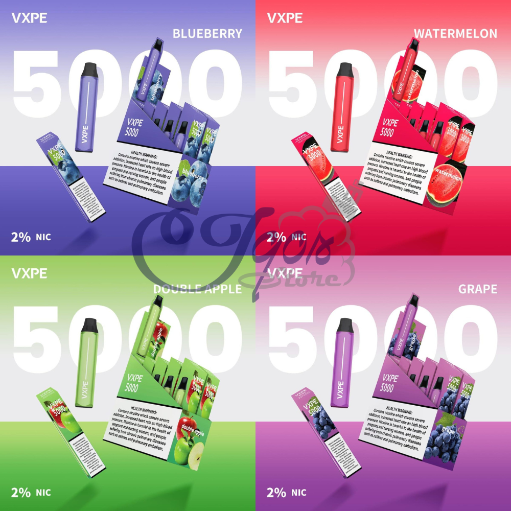 VXPE 5000 Puffs Disposable Rechargeable Vape