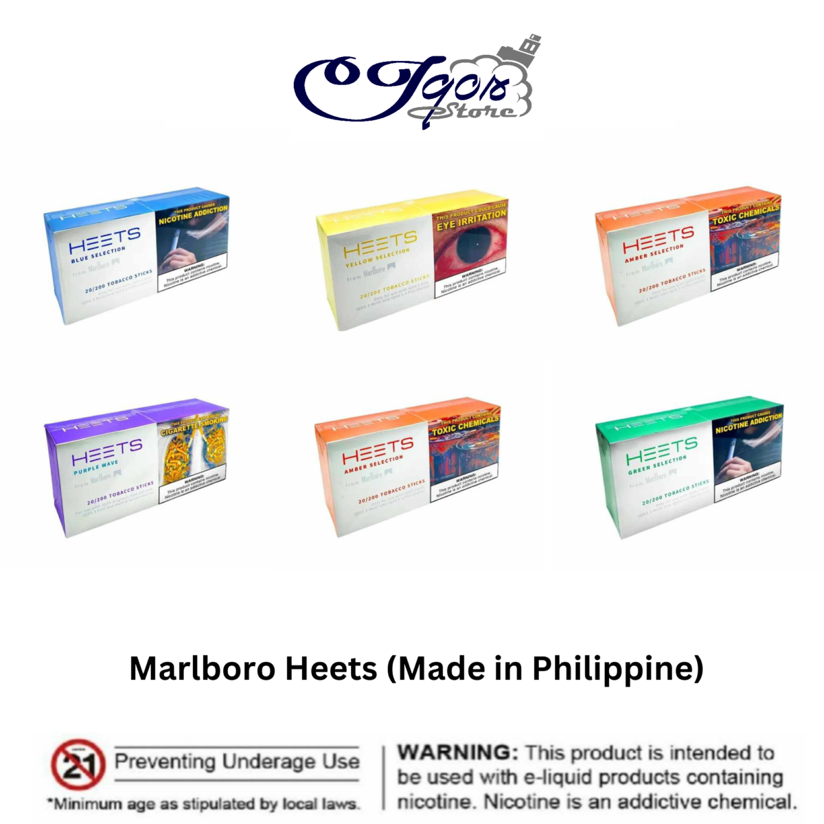 New IQOS Marlboro Heets (Made in Philippine)