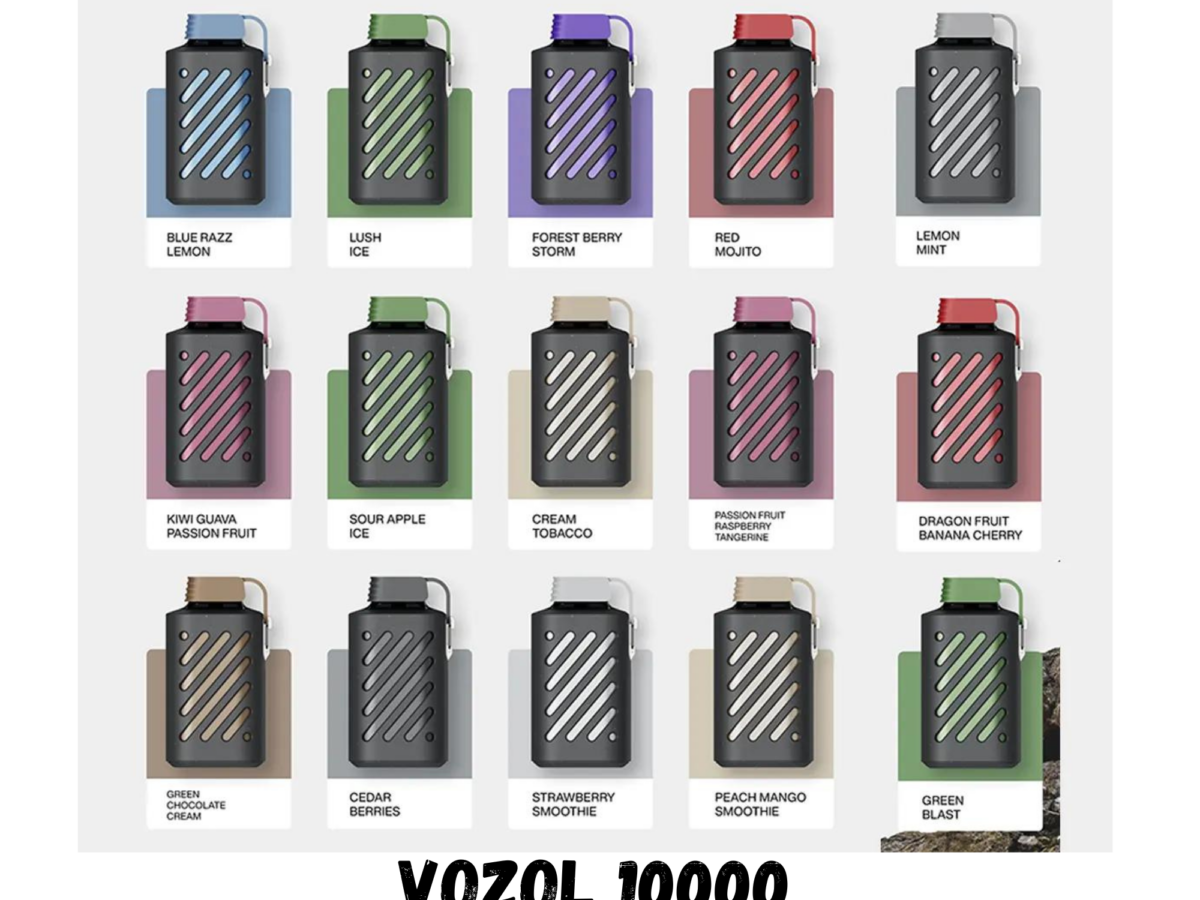 vozol gear 10000 dragon fruit banana cherry Vozol Gear 10000 Raspberry Watermelon main image 1