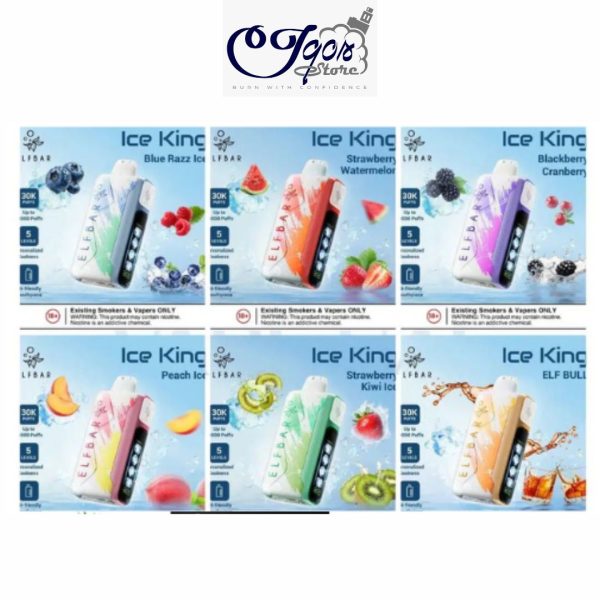 ELF BAR Ice King 30000 Puffs Disposable Vape uae