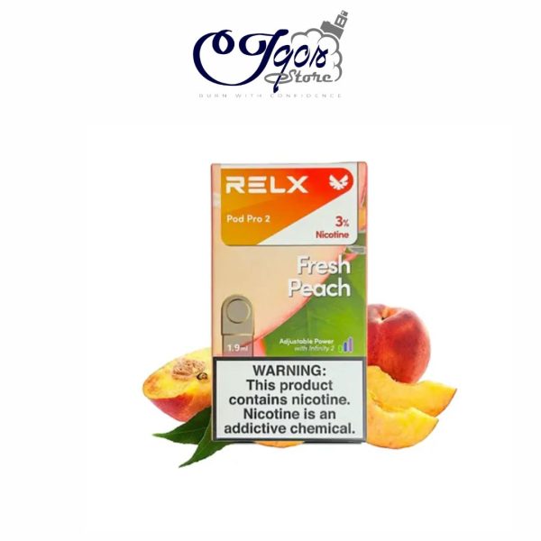 Relx Pod Pro 2 Fresh Peach 3% uae dubai