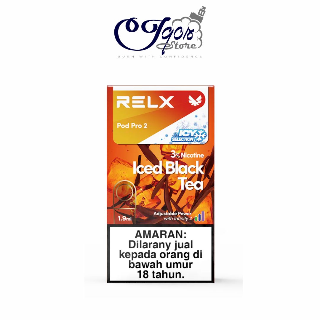 Relx Pod Pro 2 Iced Black Tea 3% uae Relx Pod Pro 2 Iced Black Tea 3% uae
