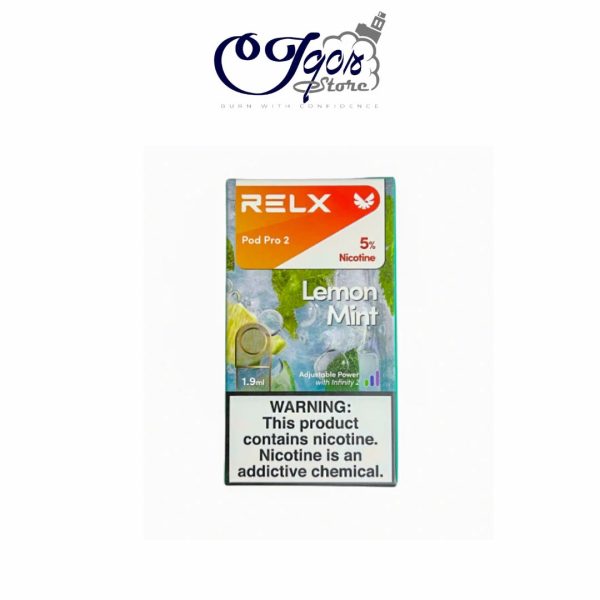 Relx Pod Pro 2 Lemon Mint 5% uae