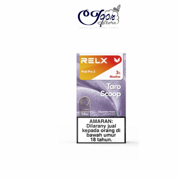 Relx Pod Pro 2 Taro Scoop 3% uae