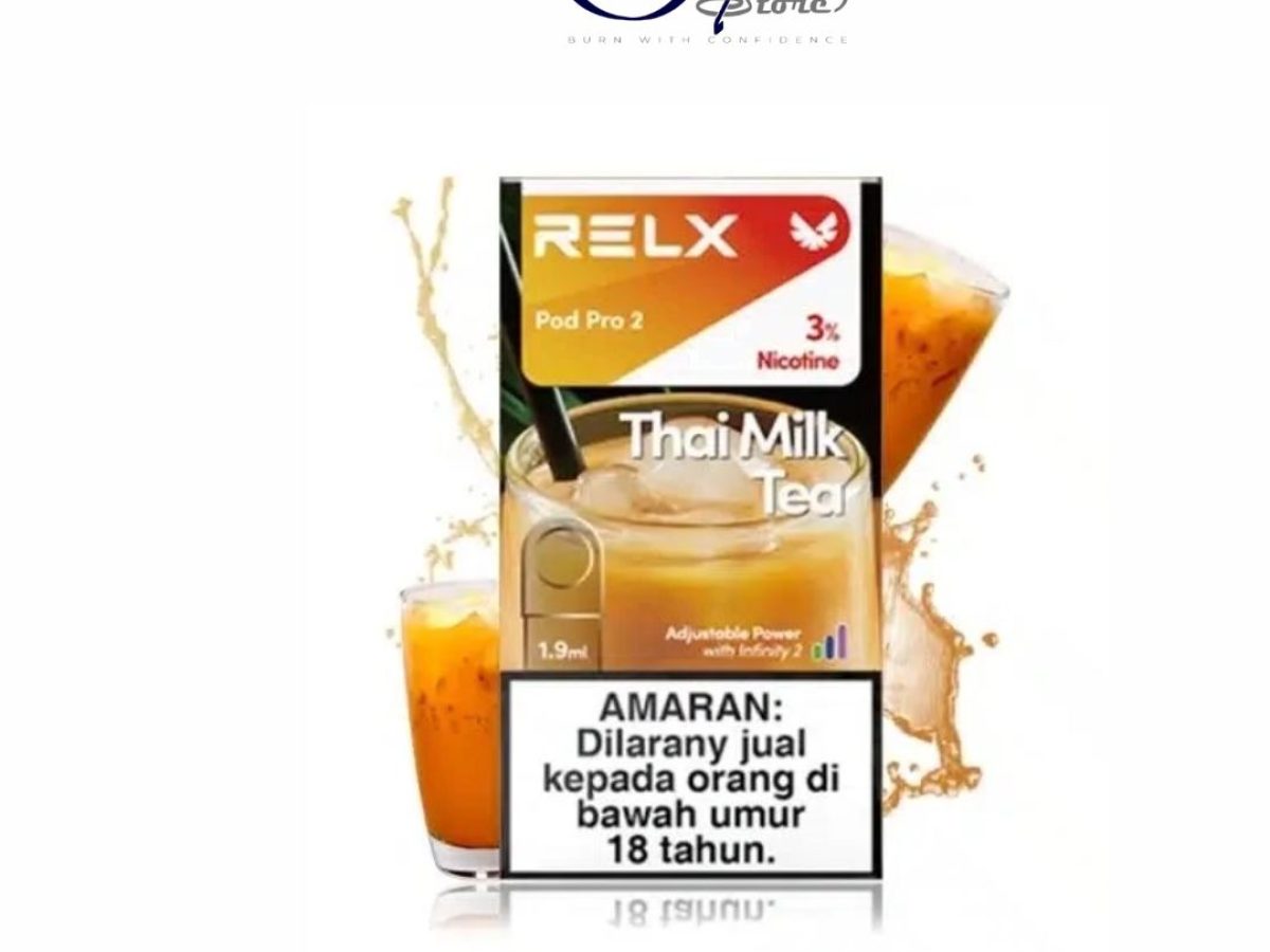 Relx Pod Pro 2 Thai Milk Tea 3% in Dubai UAE