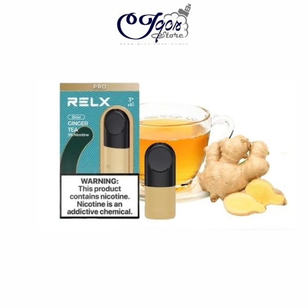 Relx Pod Pro Ginger Tea 3% uae