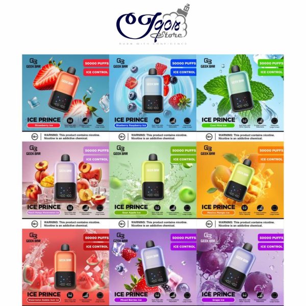 Geek Bar Ice Prince 50000 Puffs