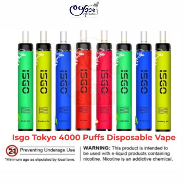 Isgo Tokyo 4000 Puffs