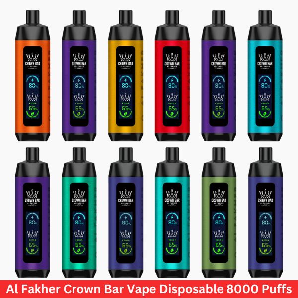 Al Fakher 8000 Puffs Crown Bar