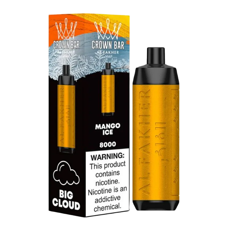 Al-Fakher-Crown-Bar-8000-Mango-Ice-Puffs-in-Dubai.webp