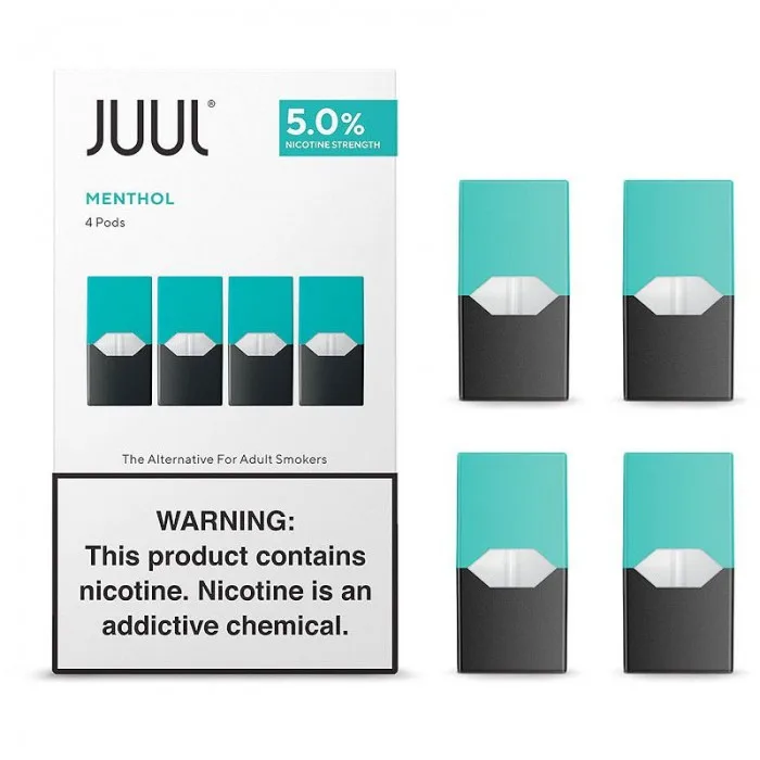 JUUL Menthol Pods 5% JUUL Menthol Pods